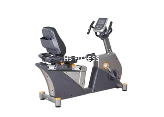 Усаженный велосипед неподвижного спортзала Recumbent, регулируемый магнитный крытый задействуя велосипед