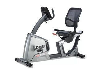 Язык взрослого тренера маховика сопротивления велосипеда спортзала Recumbent эллиптического английский