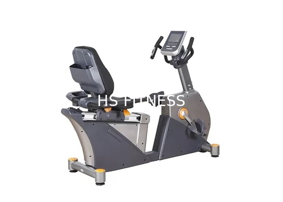 Усаженный велосипед неподвижного спортзала Recumbent, регулируемый магнитный крытый задействуя велосипед