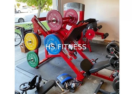 оборудование фитнеса тела плиты прочности молотка 188kg, линейная машина прессы ноги 45°