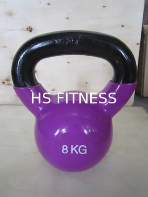 Перекрестный тренер красочное резиновое Kettlebell для коммерчески спортзала
