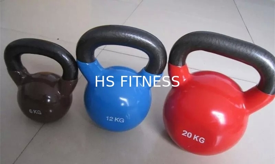 Перекрестный тренер красочное резиновое Kettlebell для коммерчески спортзала