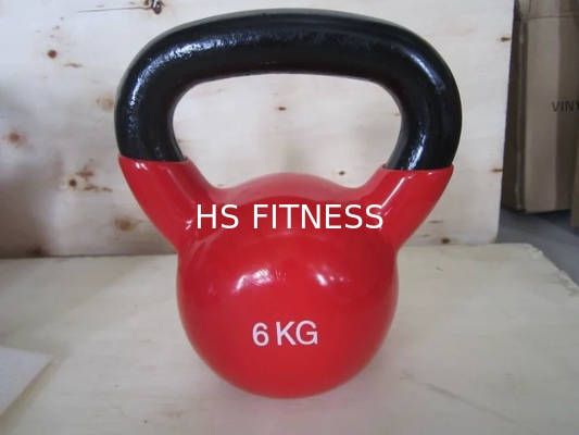 Перекрестный тренер красочное резиновое Kettlebell для коммерчески спортзала