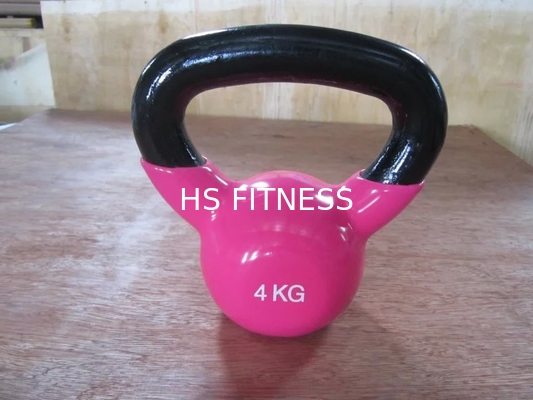 Перекрестный тренер красочное резиновое Kettlebell для коммерчески спортзала