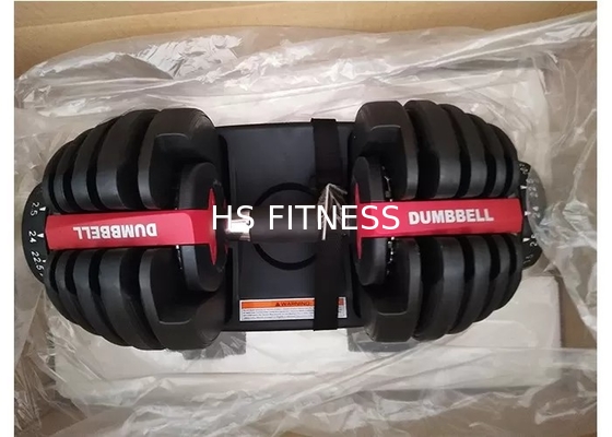 регулируемые аксессуары разминки спортзала гантелей веса 40kg